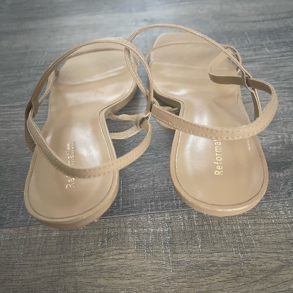 New Reformation Serenity Bare Sandal size 7.5 - Picture 6 of 9